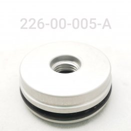 RES. END CAP, 1.459" BORE, 7/16 - 20 PORT(NO FAV)