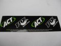 DECAL, AC/FOX CO-BRAND, 4.88 L X 1.50 W