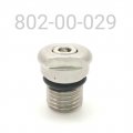 AIR VALVE ASSEMBLY, 7/16-20 ORB X 8-32 SEAL SCREW