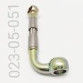 HOSE, 3.586 TLG., -5, 10 mm Straight Banjo x 10 mm 90° Banjo w/ 38° Angle,