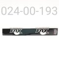 DECAL, ZERO PRO, 5.10 X .800, BLACK/WHITE