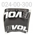 DECAL, EVOL, 2013 FLOAT X EVOL, 3.4 X 3.4, FACTORY SERIES, REVERSE LOGO ORIENTATION