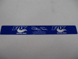 DECAL, POLARIS BLUE, METALIC, 5.00 X .640