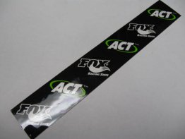 DECAL, AC/FOX CO-BRAND, 6.25 L X 1.00 W