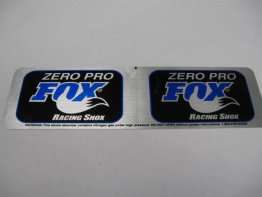 DECAL, ZERO PRO, 6.250 L X 1.750 W