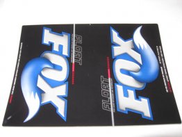 NLA From Fox          DECAL:(6.50 X 4.75) FOX FLOAT AIRSHOX AIR SLEEVE DECAL 150 PSI