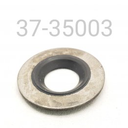 DUST SEAL, 12.5MM, METAL AND RUBBER