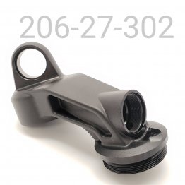 BODY CAP, PIGGYBACK, 45° X 2" BORE, DX BORE