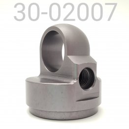 BODY CAP,  FOX NEEDLE PORT, ACME THREAD, LOW PROFILE, 1" HOLE, AFTERMARKET (BRASS AIR VALVE NOT INCLUDED)
