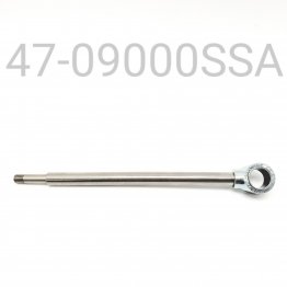HPG REAR TRACK SHAFT/EYELET ASSEMBLY, STAINLESS, 12.5MM, C-36 SKI DOO, 9.0" CENTER TO END (NGS-01)