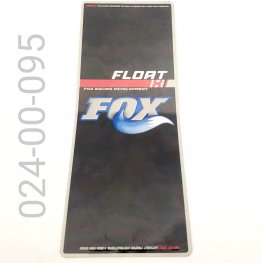 DECAL FOX FLOAT X AIRSHOX RES MY 05