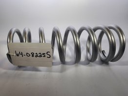 Spring: (T) [8.000 TLG X 2.250 ID X 225 lbs/in] Silver
