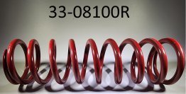Spring: (T) [8.000 TLG X 1.880 ID X 100.20 lbs/in] Red