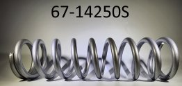Spring: (T) [14.000 TLG X 2.500 ID X 250 lbs/in] Silver