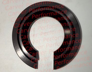 Ohlins Spring Clip 46mm Black (Back View)
