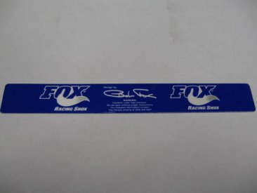 DECAL, POLARIS BLUE, METALIC, 5.00 X .640