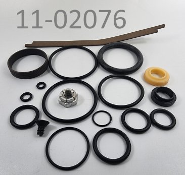 Rebuild Kit, Fox 1.5 x 1/2" Shaft, 2" Reservoir, FIST, Solid Piston Ring