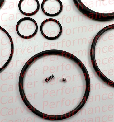 Fox Rebound Detent Spring and Chrome Bleeder Ball Detail