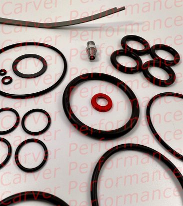 Fox Schrader Air Valve and Rebound Adjuster Plug Detail