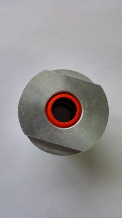 AFTERMARKET SEAL HEAD, C-36, 12.5 MM SHAFT, THREADED, 1.295" TLG, TOP O-RING, NO TOP OUT BUMPER, S/A 12-35009