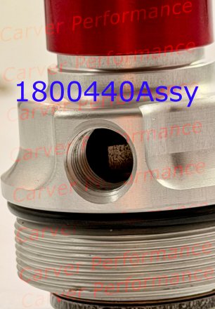 Walker Evans Compression Clicker Housing Assembly 1800440 (Hole View)