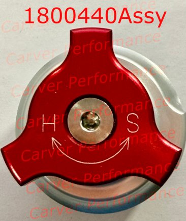 Walker Evans Compression Clicker Housing Assembly 1800440 (Top View)