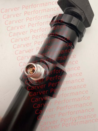 Fox Nitrogen Filler Tool for Screw Type Reservoir End Caps (Straight-Filler View)
