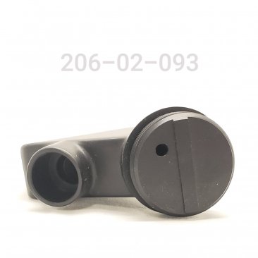 CAP, EVOL RESERVOIR EXTENSION, 4 BOLT, LEFT OFFSET