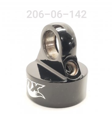 Fox 2.0 Steel Body Shock Cap with Heim Grooves (Front View)