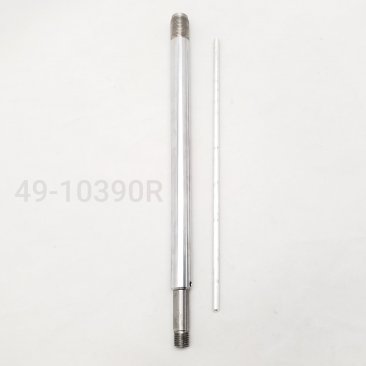SHAFT, 16 MM, 10.390" TLG, REBOUND ADJUST, CHROME, SKI DOO RS AND XRS FRONT SKI