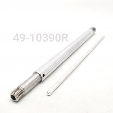 SHAFT, 16 MM, 10.390" TLG, REBOUND ADJUST, CHROME, SKI DOO RS AND XRS FRONT SKI