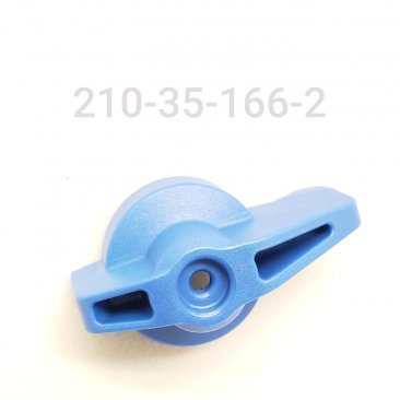 COMPRESSION ADJUST KNOB, QS3, LONG, 1.511" TLG, BLUE