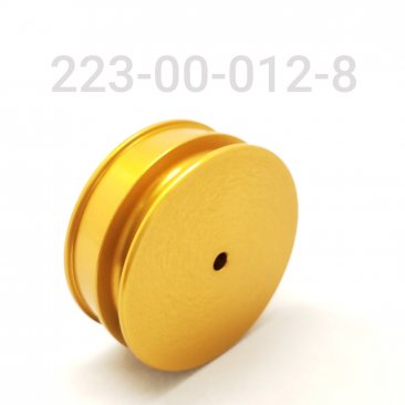 FLOATING PISTON, 2" BORE, INVERTED W/BLEED, GOLD