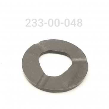 SPACER:  .630 ID X 1.35 OD X .100 TLG NYLON BLK RD ADJ SHAFT