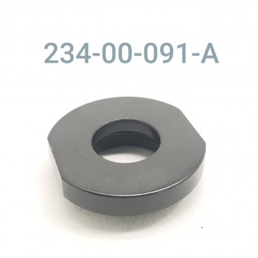 SPRING RETAINER ADAPTER, 1.495 OD X 0.450" TLG, 1.549 BORE, BLACK, ALUM