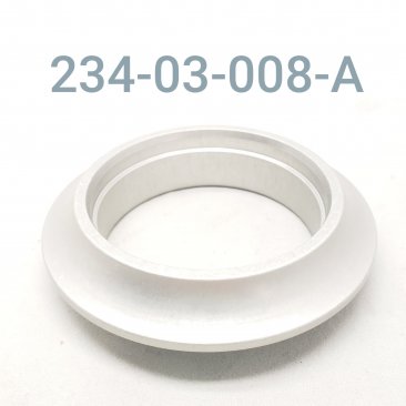 Spring Retainer, 2.98 OD x 2.24 "D" x 2.0" ID, Aluminum