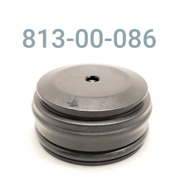 END CAP, RESERVOIR, 2.0" BORE,  .678 TLG, PELLET FILL., BLACK