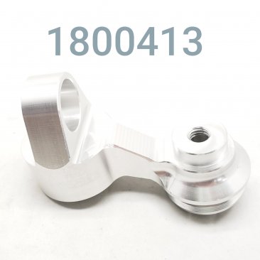 90 DEGREE PIGGY BACK, CLEAR, COMPLETE ASSY W/KNOB AND CD PISTON
