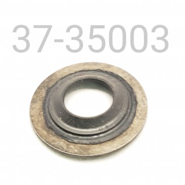 DUST SEAL, 12.5MM, METAL AND RUBBER