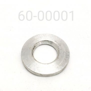 Spacer, .100" Thick X 1/2" ID, Alum.