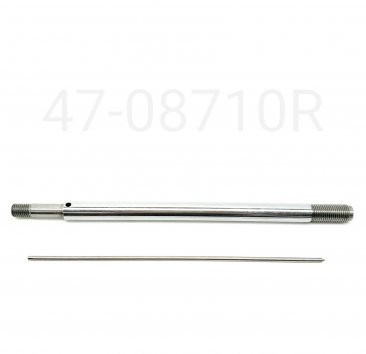Shaft, Rebound Adjust, KYB, 12.5mm x 8.710", With Rebound Rod