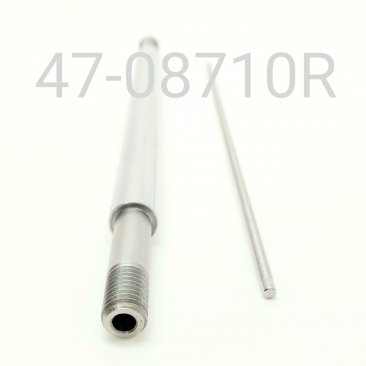 Shaft, Rebound Adjust, KYB, 12.5mm x 8.710", With Rebound Rod