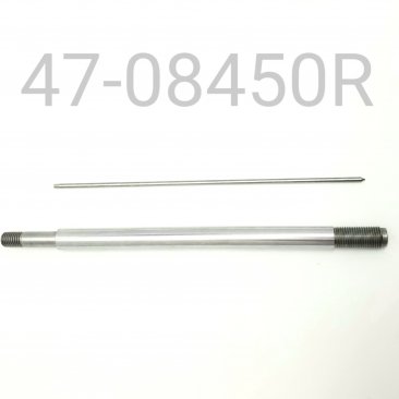 Shaft, Rebound Adjust, KYB, 12.5mm x 8.450", With Rebound Rod