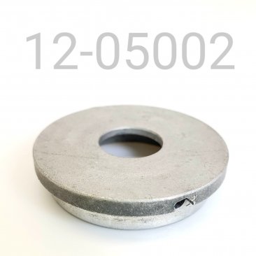 DUST CAP, PRESS IN, ALUMINUM, C-36, 9 MM THICK, FOR 37 MM TOP ID