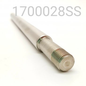 SHAFT, SS, RYDE FX, 8.04" TLG X 1/2" DIA.
