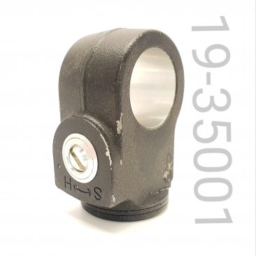 EYELET, KYB, SLOTTED REBOUND ADJUST, 16 MM THREADS, 23 MM THRU HOLE X 25.5 MM WIDE (NO BUSHING)(TAKE OFF)