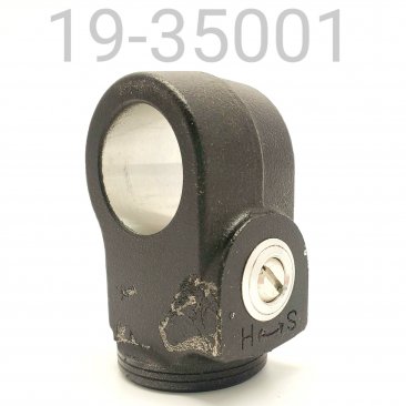 EYELET, KYB, SLOTTED REBOUND ADJUST, 16 MM THREADS, 23 MM THRU HOLE X 25.5 MM WIDE (NO BUSHING)(TAKE OFF)