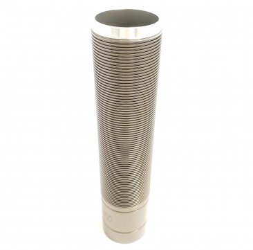 BODY 5.90 TLG 4.00 THD, ALUMINUM, CLEAR