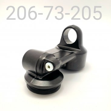 BODY CAP, PIGGYBACK, 2.0 BODY,  90°, SIDE VALVE, (COMPRESSION ADJUSTER POINTS DOWN)(ASSEMBLED WITH PLUG)