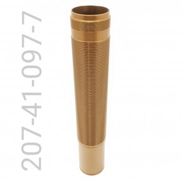 BODY, FOX, 1.5, 9.700" TLG, ALUM., CIRLCIP STYLE BEARING CAP, KASHIMA